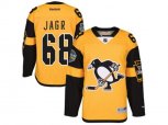 Pittsburgh Penguins #68 Jaromir Jagr Gold 2017 Stadium Series Stitched NHL Jersey