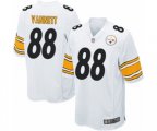 Pittsburgh Steelers #88 Nick Vannett Game White Football Jersey