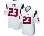 Houston Texans #23 Carlos Hyde Game White Football Jersey