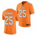 Miami Dolphins #25 Xavien Howard Nike Orange Color Rush Limited Jersey
