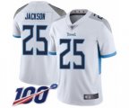Tennessee Titans #25 Adoree' Jackson White Vapor Untouchable Limited Player 100th Season Football Jersey