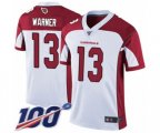Arizona Cardinals #13 Kurt Warner White Vapor Untouchable Limited Player 100th Season Football Jersey