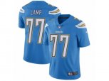 Los Angeles Chargers #77 Forrest Lamp Vapor Untouchable Limited Electric Blue Alternate NFL Jersey