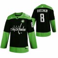 Washington Capitals #8 Alexander Ovechkin Adidas Green Hockey Fight nCoV Limited NHL Jersey