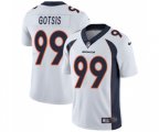 Denver Broncos #99 Adam Gotsis White Vapor Untouchable Limited Player Football Jersey
