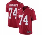 New York Giants #74 Mike Remmers Red Limited Inverted Legend Football Jersey