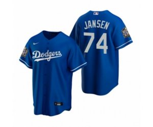 Los Angeles Dodgers Kenley Jansen Royal 2020 World Series Replica Jersey