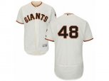San Francisco Giants #48 Pablo Sandoval Cream Flexbase Authentic Collection MLB Jersey