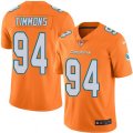 Miami Dolphins #94 Lawrence Timmons Limited Orange Rush Vapor Untouchable NFL Jersey