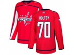 Washington Capitals #70 Braden Holtby Red Home Authentic Stitched NHL Jersey