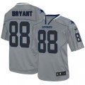 Dallas Cowboys #88 Dez Bryant Elite Lights Out Grey NFL Jersey