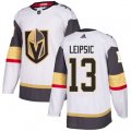 Vegas Golden Knights #13 Brendan Leipsic Authentic White Away NHL Jersey