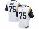 Los Angeles Rams #75 Deacon Jones Game White NFL Jersey