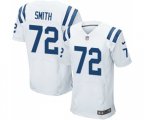 Indianapolis Colts #72 Braden Smith Elite White Football Jersey