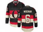 Ottawa Senators #6 Chris Wideman Authentic Black New Third NHL Jersey