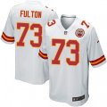 Kansas City Chiefs #73 Zach Fulton Game White NFL Jersey