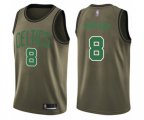 Boston Celtics #8 Kemba Walker Swingman Green Salute to Service Basketball Jersey