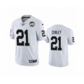 Oakland Raiders #21 Gareon Conley White 60th Anniversary Vapor Untouchable Limited Player 100th Season Football Jersey