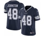 Dallas Cowboys #48 Daryl Johnston Navy Blue Team Color Vapor Untouchable Limited Player Football Jersey