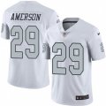 Oakland Raiders #29 David Amerson Limited White Rush Vapor Untouchable NFL Jersey