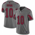Arizona Cardinals #10 DeAndre Hopkins Silver Stitched NFL Limited Inverted Legend Jersey