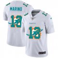 Miami Dolphins #13 Dan Marino White Nike White Shadow Edition Limited Jersey