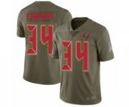 Tampa Bay Buccaneers #34 Mike Edwards Limited Olive 2017 Salute to Service Football Jersey