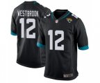 Jacksonville Jaguars #12 Dede Westbrook Game Teal Black Team Color Football Jersey