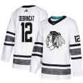 Chicago Blackhawks #12 Alex DeBrincat White 2019 All-Star Game Parley Authentic Stitched NHL Jersey