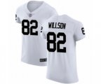 Oakland Raiders #82 Luke Willson White Vapor Untouchable Elite Player Football Jersey