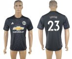 2017-18 Manchester United 23 SHAW Third Away Thailand Soccer Jersey