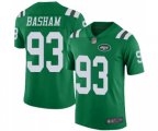 New York Jets #93 Tarell Basham Limited Green Rush Vapor Untouchable Football Jersey