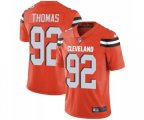 Cleveland Browns #92 Chad Thomas Orange Alternate Vapor Untouchable Limited Player Football Jersey