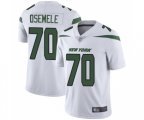 New York Jets #70 Kelechi Osemele White Vapor Untouchable Limited Player Football Jersey