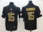 Kansas City Chiefs #15 Patrick Mahomes II Black Impact Fashion jersey
