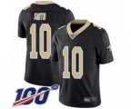 New Orleans Saints #10 Tre'Quan Smith Black Team Color Vapor Untouchable Limited Player 100th Season Football Jersey