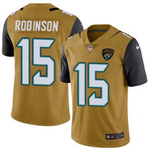 Jacksonville Jaguars #15 Allen Robinson Limited Gold Rush Vapor Untouchable NFL Jersey