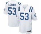 Indianapolis Colts #53 Darius Leonard Game White Football Jersey