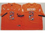 Clemson Tigers #2 Sammy Watkins Orange Player Fashion Stitched NCAA Jersey