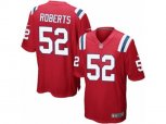 New England Patriots #52 Elandon Roberts Game Red Alternate NFL Jersey