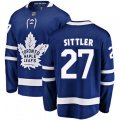 Toronto Maple Leafs #27 Darryl Sittler Fanatics Branded Royal Blue Home Breakaway NHL Jersey