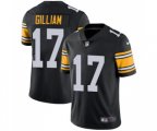 Pittsburgh Steelers #17 Joe Gilliam Black Alternate Vapor Untouchable Limited Player Football Jersey