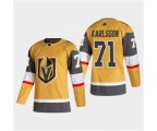 Vegas Golden Knights #71 William Karlsson 2020-21 Authentic Player Alternate Stitched Hockey Jersey Gold