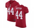 New York Giants #44 Doug Kotar Red Alternate Vapor Untouchable Elite Player Football Jersey