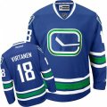 Vancouver Canucks #18 Jake Virtanen Premier Royal Blue Third NHL Jersey