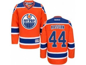 Edmonton Oilers #44 Zack Kassian Authentic Orange Third NHL Jersey