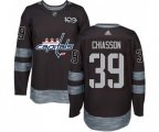 Washington Capitals #39 Alex Chiasson Authentic Black 1917-2017 100th Anniversary NHL Jersey