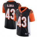 Cincinnati Bengals #43 George Iloka Vapor Untouchable Limited Black Team Color NFL Jersey