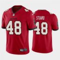 Tampa Bay Buccaneers #48 Grant Stuard Nike Home Red Vapor Limited Jersey