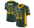 Green Bay Packers #31 Davon House Limited Green Rush Drift Fashion NFL Jersey